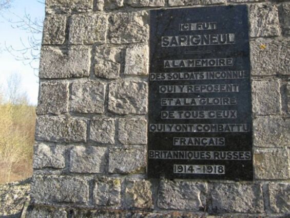 Monument de Sapigneul